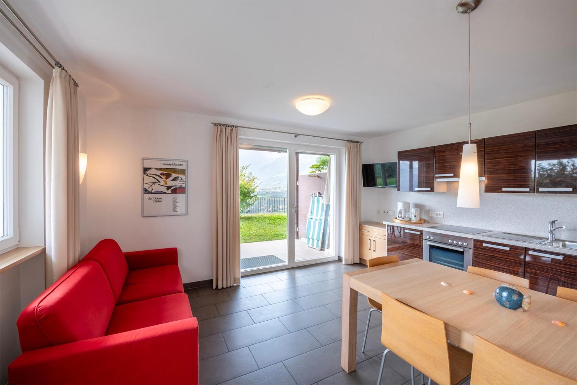 Aparthotel Der Blaue Reiter à Schenna Extérieur photo