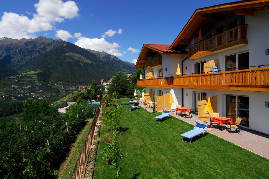 Aparthotel Der Blaue Reiter à Schenna Extérieur photo